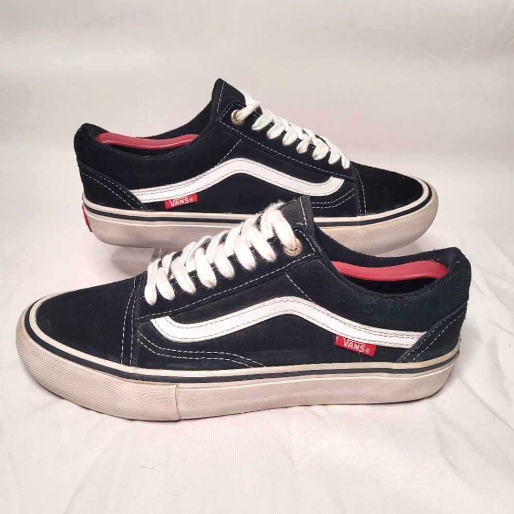 𝅺VANS Old Skool Pro's Universal Shoes Black White